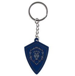 Брелок - World of Warcraft Battle for Azeroth Alliance Rubber Key Chain