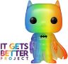 Фігурка Funko Pop! Heroes: Pride 2020 року - Batman (Rainbow)