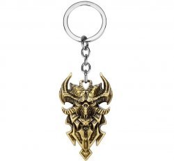 Брелок  Diablo III Logo Metal bronze