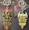 Брелок  Diablo III Logo Metal bronze