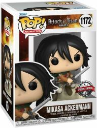 Фигурка Funko Attack on Titan Атака Титанов фанко Микаса - Mikasa Ackermann (Exclusive) 1172