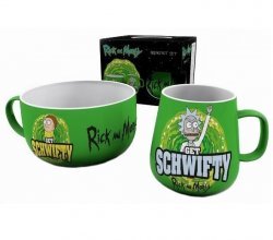 Набір для сніданку Rick And Morty: Breakfast Set - Get Schwifty