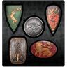 Набір магнітів Game of Thrones Shield Magnet Set