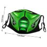 Маска защитная для лица Mortal Kombat №12 + 2 угольных фильтра 