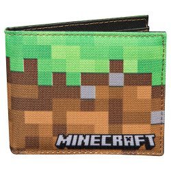 Гаманець Minecraft Dirt Block Nylon Bi-Fold Wallet