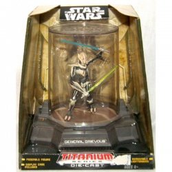 Фігурка Star Wars - TITANIUM DIECAST - Gen Grievous