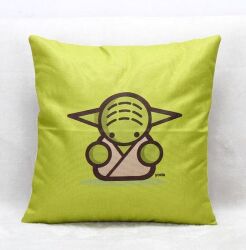 Наволочка Star Wars (Polyester & Linen) Yoda