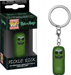 Брелок Funko Pocket Pop Rick and Morty: Pickle Rick