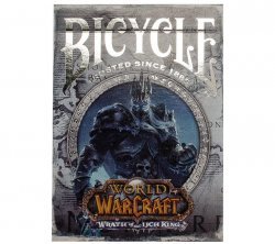 Игральные карты Варкрафт World of Warcraft Wrath of the Lich King Bicycle Card Deck