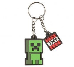 Брелок Minecraft Creeper Sprite Key Chain JINX 