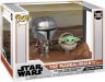 Фігурка Funko Pop! Moment Star Wars: Mandalorian and The Child Мандалорець фанко Зоряні війни