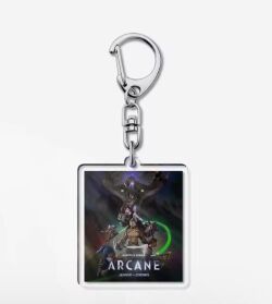 Брелок League Of Legends Arcane Anime Acrylic keychain Лига Легенд 5