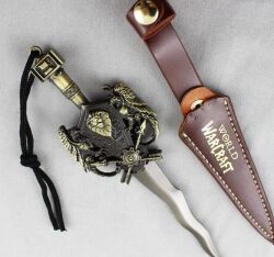 Кинжал Альянса World of Warcraft Alliance sword Metal