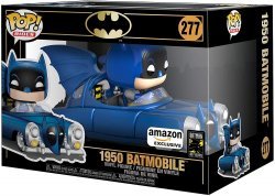 Фігурка Funko Pop Rides: Batman 80th - Blue Metallic 1950 Batmobile (Amazon Exclusive) фанко бэтмобиль 277