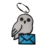 Брелок Harry Potter Hedwig Keychain ABS пластик Сова Букля 6 см.