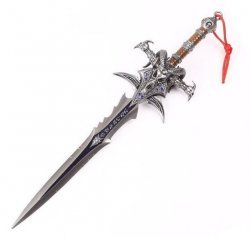 Frostmourne   World of Warcraft  Metal 30 см фростморн