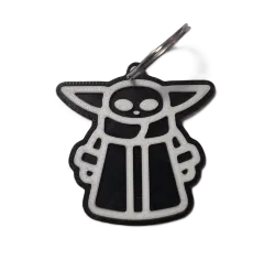 Брелок Star Wars Yoda Keychain ABS пластик Зіркові війни Йода 5 см.