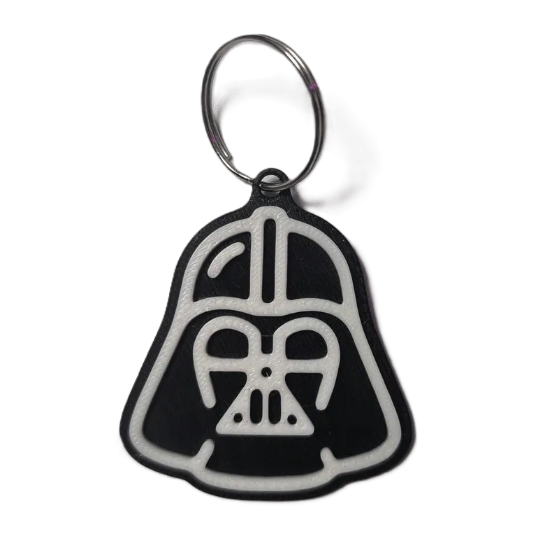 Брелок Star Wars Darth Vader Keychain ABS пластик Зіркові війни Дарт Вейдер 5 см.