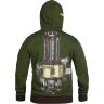 Кофта Реглан OVERWATCH Ultimate Bastion ZipUp Hoodie Овервотч Худи Бастион (размер XL)