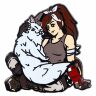 Значок Blizzard Overwatch Brigitte & Mitzi Cat Collectors Edition Pin