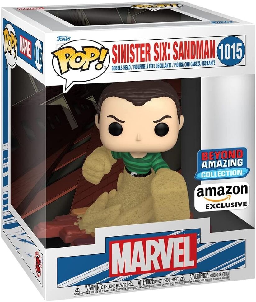 Фігурка Funko Marvel Sinister 6 Sandman Фанко Пісочна Людина Amazon Exclusive 1015