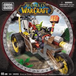 Mega Bloks World of Warcraft:  Goblin Trike Set
