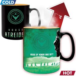 Чашка хамелеон Abystyle DUNE Heat Change Atreides vs Harkonnen Mug кухоль Дюна 460 мл