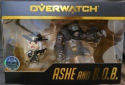 Фігурка Blizzard Overwatch Ashe and BOB Cute But Deadly Figure Set (Exclusive 2019)