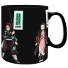 Чашка хамелеон Demon Slayer Mug Tanjiro Nezuko Zenitsu Inosuke Anime кружка 460 мл