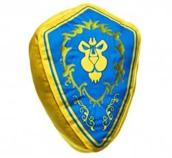 Мягкая игрушка подушка - World of Warcraft Faction Pillow - Alliance 53 см (Original)