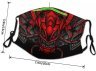 Маска захисна для обличчя Red Dragon Дракон + 2 вугільні фільтри