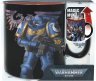 Чашка хамелеон Warhammer 40K Ultramarine та Black Legion Heat Change Mug кружка Вархаммер 460 мл