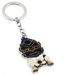 Брелок Overwatch Keychain - Winston metal