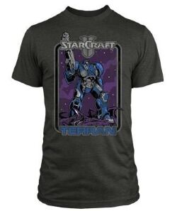 Футболка StarCraft II Retro Terran Premium  (размер L)