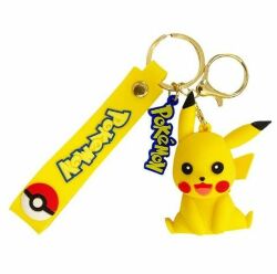 Брелок підвіска на рюкзак Пікачу Покемон Pokemon Pikachu 3D Keychain Anime Backpack