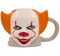 Кружка Оно IT Pennywise Ceramic 3D Sculpted Mug