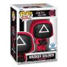 Фигурка Funko Squid Game Masked Soldier Игра в Кальмара Солдат Треугольник фанко (Funko Exclusive) 1230