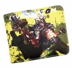 Кошелёк Овервотч КРЫСАВЧИК - Overwatch JUNKRAT Wallet 