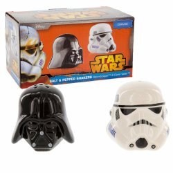 Солонка/Перечница Star Wars Ceramic Salt and Pepper Shakers - Darth Vader and Stormtrooper