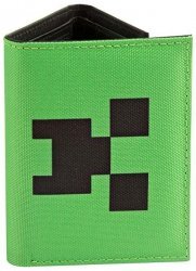 Гаманець JINX Minecraft - Pocket Creeper Tri-Fold Nylon Wallet