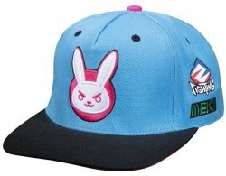 Кепка JINX Overwatch Ultimate D.Va Snap Back Hat Бейсболка Овервотч