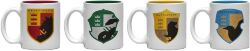 Набор кружек для эспресо Harry Potter House Pride Espresso Mug Set 150 мл. (4 шт.)