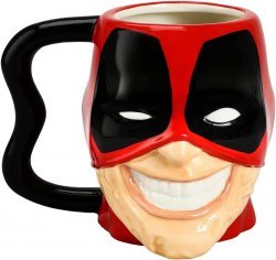 Чашка Marvel Deadpool Sculpted 3D Mug Марвел Дедпул 532 мл.