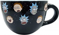 Кружка Rick and Morty Heads Line Up Ceramic Mug Чашка Рік та Морті 650 мл