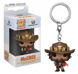 Брелок Funko Pocket Pop! Overwatch Keychain McCree