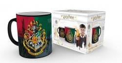 Кружка теплочувствительная Harry Potter Hogwarts Crest чашка Гарри Поттер герб