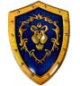 Табличка металлическая Blizzard World of Warcraft Alliance Shield Варкрафт Альянс 35x25 см 
