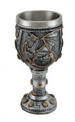 Кубок Game of Thrones Wine Goblet - Steampunk Dragon