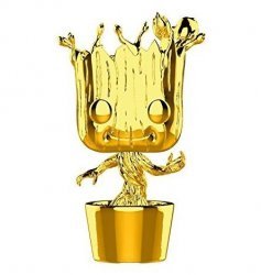 Фигурка Funko Pop! Marvel Groot (Gold Chrome) Exclusive