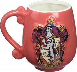 Кружка Gryffindor Logo Гарри Поттер Ceramic Mug Decorative Officially Licensed 